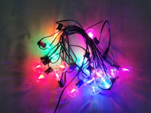 Năng lượng mặt trời điện 3V G40 E12 25ft 25 + 2 bóng đèn không thấm nước Patio năng lượng mặt trời điện ngoài trời dẫn đèn dây - Product Image 6