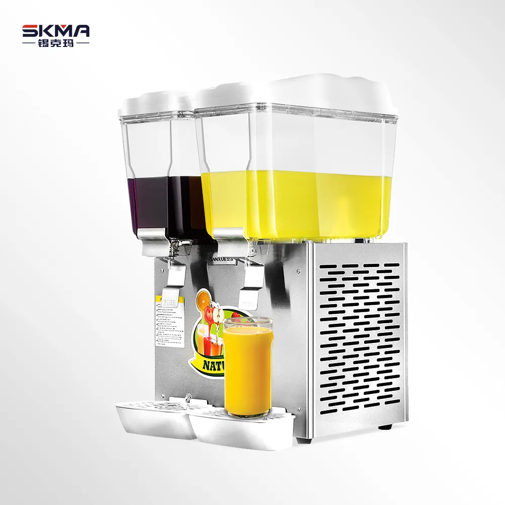 Wholesale Price Restaurant Refrigerated Juice Soft Drink Dispenser Machine 32L Big Capacity Beverage Dispenser