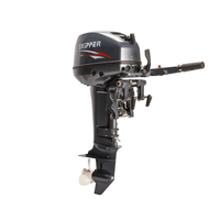 Starter Manual Tempel Mesin Luar 15hp, Motor Tempel Perahu Motor Cocok dengan Yahama