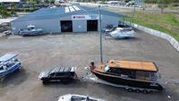 Bateau de pêche en aluminium Profisher de 9,6 m de long, bateau de pêche de loisir certifié à grande vitesse, petit bateau de pêche à vendre, marque Poseidon