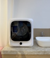 Sèche-linge portable compact en acier inoxydable Allsing, mini sèche-linge électrique ventilé, 2,5 kg, pour la Corée