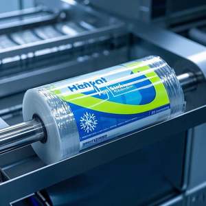 Rouleau de film thermoscellable PET/CPP pour aliments Emballage de collations imprimé personnalisé pour barres de chocolat Aliments surgelés Douceur brillante haute clarté - Product Image 5