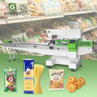 Machine de conditionnement de crème glacée à joint de pain avec déshydratant Chargeur automatique 2 biscuits au fromage et emballage