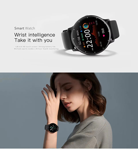Xu hướng thiết bị điện tử tiện ích Relojes Huyết Áp Màn hình smartwatches cho Apple Heart Rate tập thể dục Tracker thể thao thông minh đồng hồ - Product Image 5