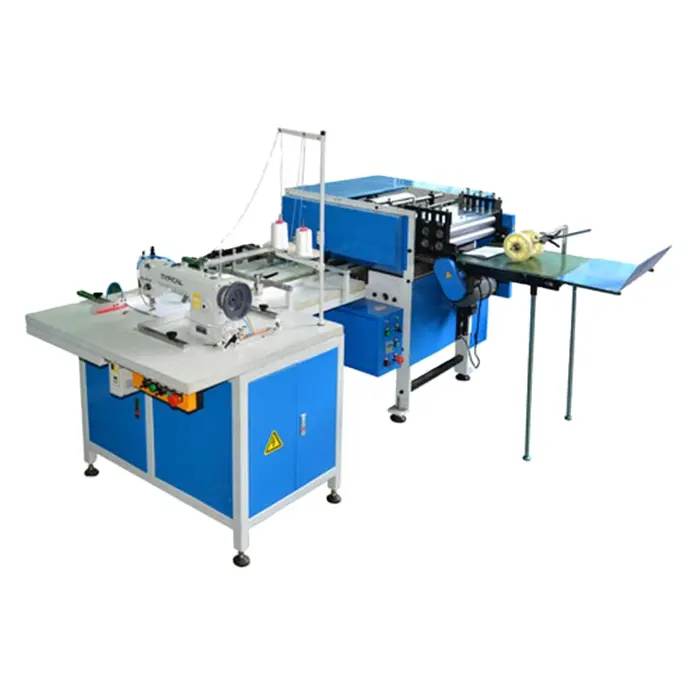 High speed automatic industrial book binding sewing machine