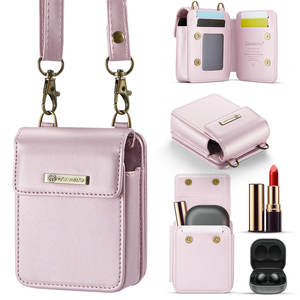 CaseMe Bolso Cruzado de Lujo para <span class=keywords><strong>Buds</strong></span> 3/2 FE y para 3/2 Funda Monedero Magnética Impermeable a Prueba de Golpes - Product Image 1