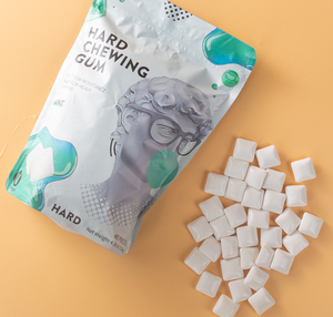 Gommes à mâcher personnalisées en gros, gommes à mâcher pour l'entraînement de la mâchoire, <span class=keywords><strong>sans</strong></span> <span class=keywords><strong>sucre</strong></span> au <span class=keywords><strong>Xylitol</strong></span>, pour le remodelage du visage et une haleine fraîche - Product Image 1