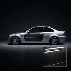Pannelli Laterali in Fibra di Carbonio Leggeri Lompard per BMW Serie <span class=keywords><strong>3</strong></span> E46 Coupé 325ci 330ci M3, Kit Carrozzeria per Auto da <span class=keywords><strong>Corsa</strong></span> - Product Image 5
