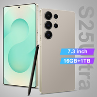 Smartphone Gaming Layar Besar Baru S25 Ultra 5G Layar HD 7.3 Inci Deca Core Kamera 108MP Android 14 Terbaru Ponsel LTE Laris Manis