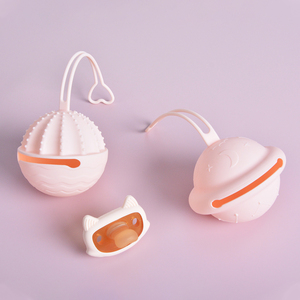 Scatola porta ciuccio ecologica per neonato per uso alimentare scatola porta ciuccio per capezzolo in Silicone portatile borsa o scatola con cerniera non supporta 2 pezzi - Product Image 6