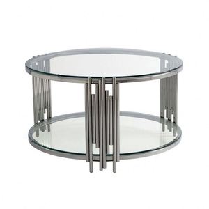 Tronc d'arbre de gravure inoxydable central unique en acier, table basse en or de luxe/ - Product Image 3