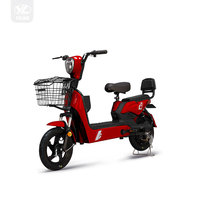 Vélo de ville électrique 48V avec moteur de moyeu arrière rapide Tube inférieur batterie électronique intelligente cadre en acier