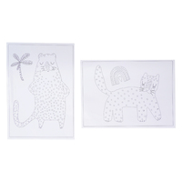 Ensemble de papeterie Offistar pour la rentrée scolaire, ensemble de peinture pour enfants avec couleurs et logo personnalisables pour une utilisation au bureau