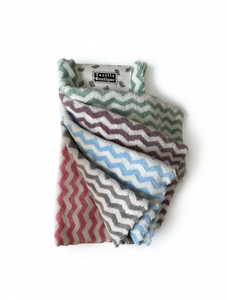 Paño de Cocina Chevron de Boutique Textil, 40x40cm, de Algodón, Ecológico, Tejido Rectangular, Colores Mezclados - Product Image 1