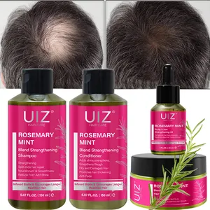 Anti Loss Hair Set Rosemary Regrowth Shampoo And Conditioner Hair Care Oil Mask Products Preventsl Thinning Hair Growth Shampoos
