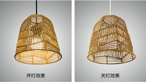 <span class=keywords><strong>Paralume</strong></span> decorativo con <span class=keywords><strong>paralume</strong></span> in <span class=keywords><strong>corda</strong></span> di erba per camere da letto, famiglie, caffè, apparecchi di illuminazione creativi - Product Image 3