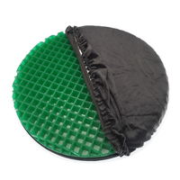 Coussin de siège pivotant en gel Rotation à 360 degrés Coussin rond confortable pour chaise de maison ou de bureau, fauteuil roulant, bateau, tabouret pression