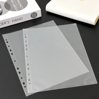 Protège-Feuillets Archivalpro à Chargement par le Haut, 1/2/3/4 Pochettes, Recharges Transparentes en PP, Placage de Cartes Double Face, Format A4