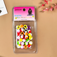 Offre Spéciale : Perles Colorées à Grand Trou pour Dreadlocks, Tresses Africaines, Extensions de Perruques et Boucles Décoratives – Accessoires Capillaires