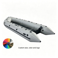 Bateau pneumatique en caoutchouc haute qualité pour usage offshore 7/8/9/10M, en PVC/Hypalon épais, équipé d'un plancher en aluminium/bois – Vente chaude UE