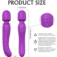 Baguette de massage électrique pour femmes, soins personnels, fonction de vibration double, jouet intime relaxant pour adultes