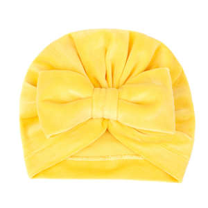 Детская зимняя бархатная Шапка-тюрбан - Product Image 2