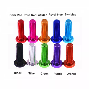 Tornillos de Cabeza Redonda de Aleación de Aluminio Anodizado de Color Negro 6061, Tornillos Allen con Cabeza Hueca, Tornillos de Fijación Hexagonales M3 M4 M5 M6 M8 M10 M12 - Product Image 5