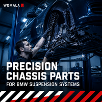 Womala Kit de 20 pièces pour bras de suspension avant et arrière, biellettes de barre stabilisatrice et rotules de direction pour Mercedes-Benz W166 GL ML