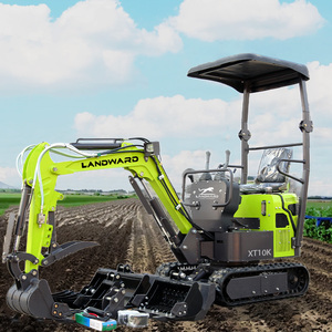 Miniexcavadora Económica Landward de 1 Tonelada para Uso Agrícola, Nueva, con Techo, Bajo Mantenimiento, en Venta - Product Image 4