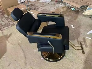 Poltrona da Barbiere Moderna in Pelle Sintetica per Uso in Salone e Spa, Dedicata all'Acconciatura Commerciale - Product Image 6