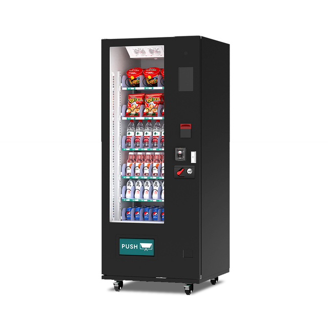 Salad Food Snack Drinks Refrigerated Auto Vending Machine Contactless Smart Self-Service Lockers Vending Machine