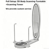 BKL ND-UH6008(8) Báscula Escáner Corporal 3D de 60CM con 8 Electrodos y Rotación de 360°, para Medir Grasa Corporal y Peso, con Carcasa de ABS, Capacidad de 250KG, OEM ODM