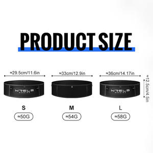 Ceinture de sport de haute qualité de la marque WRELS, ceinture de sport élastique réglable, sac de taille de sport tendance, ceinture de course à pied pour marathon, sacs de taille - Product Image 6