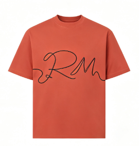 T-shirt Homme Oversize 300g en Coton et Spandex avec Imprimé Mousse 3D, Col Rond, Manches Courtes, Style Streetwear - Product Image 3
