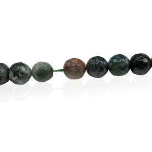 Naturel à facettes indien agate perles collier percé perles d'agate - Product Image 1