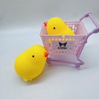 Nouveaux jouets créatifs à presser TKA en caoutchouc, poussin jaune, canard, jouets anti-stress pour enfants, jouet souple à rebond lent en forme de dumpling