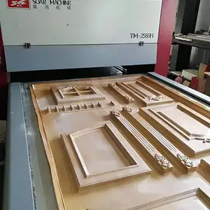 vacuum membrane press for wood furniture machine