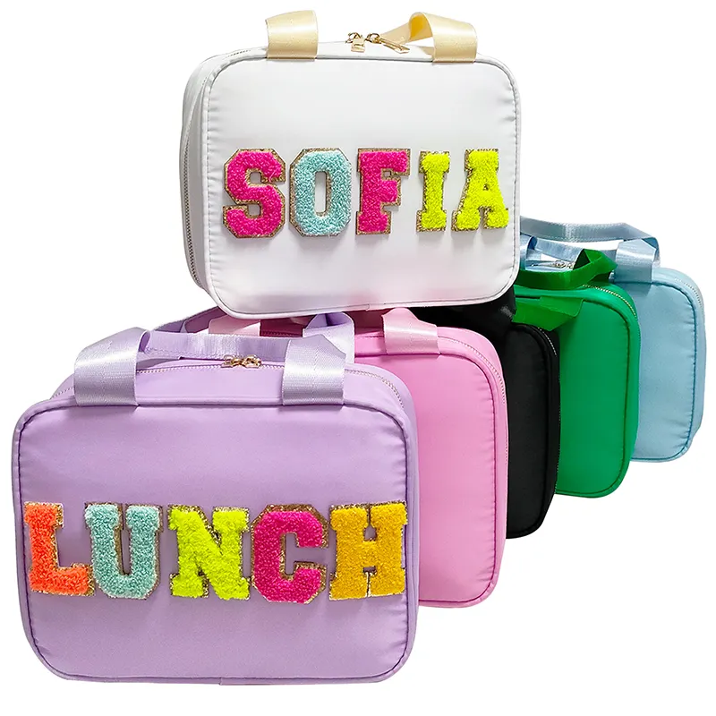STONEY CLOVER nouveauté pique-nique sacs isothermes mode pliant isolé Logo personnalisé sac à lunch thermique repas sacs à lunch pour étudiant