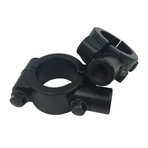 22mm 25mm M8 M10 אופנוע מראה הר מחזיקי Bracket קלאמפ עבור אופנוע כידון עפר בור אופני טרקטורונים UTV