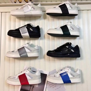 Fashion Genuine <b>Leather</b> Patchwork <b>Trainers</b> Sneakers Runway Wedges Round Toe Men Loafers Flats Luxury Designer <b>Women</b> Casual Shoes - Product Image 3