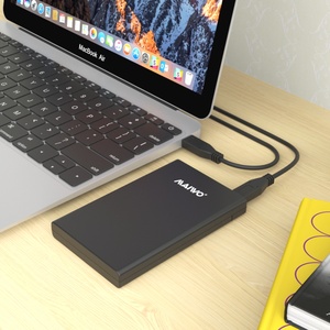 <strong>KINTEC</strong> Tool-Free USB-C 2.5" SATA HDD/SSD Enclosure with 10Gbps Speed Black - Product Image 2