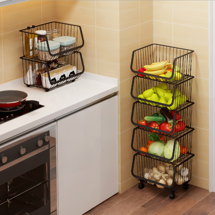 Hot Sale Detachable Supermarket Storage Basket