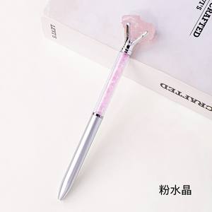 Doğal taş tepesinde kalem benzersiz ham kristal taş kalem 1.0mm journdreaming rüya hukuk cazibe için Metal aksesuarları içerir - Product Image 5