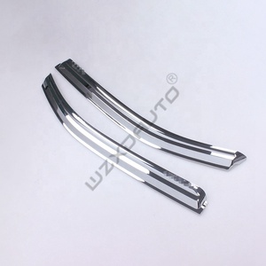 VISOR 2 Piezas, Deflectores de Ventana Cromados ABS, Protectores Contra Lluvia, Cubierta Protectora, Accesorios para Auto, 1997-2004 para Starex - Product Image 6