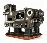 Boîtier de traction pour engins de construction de grande taille, fabrication sur mesure, boîtier pour équipement lourd, pièces usinées CNC