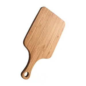 High quality bamboo cheese cutting board chopping board with handle