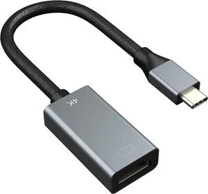 iPhone 15 Pro/Max, MacBook Pro/Air 2023, iPad Pro, के साथ USB C से HDMI एडाप्टर 4K 60Hz [थंडरबोल्ट 3/4 संगत] को अनुकूलित करें