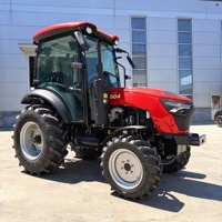 Tracteur diesel COC 50 CV 4x4 à faible consommation de carburant et haute efficacité pour la culture en verger, en vignoble et sur petites exploitations agricoles