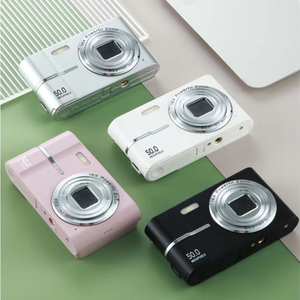 Cámara para niños y estudiantes con pantalla de 2.4 pulgadas, filtro de juegos, video, compacta, portátil, de plástico ABS, mini cámara para fotos en casa, CCD. - Product Image 2