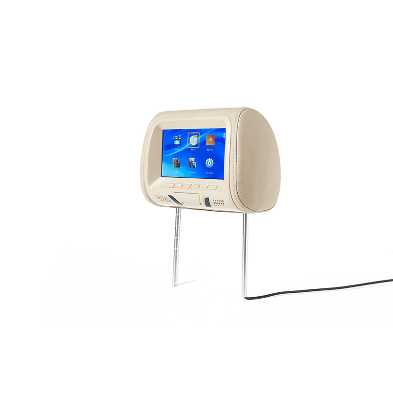 Universal 7 inch car seat headrest pillow touch screen head unit display rest screen head rest monitor